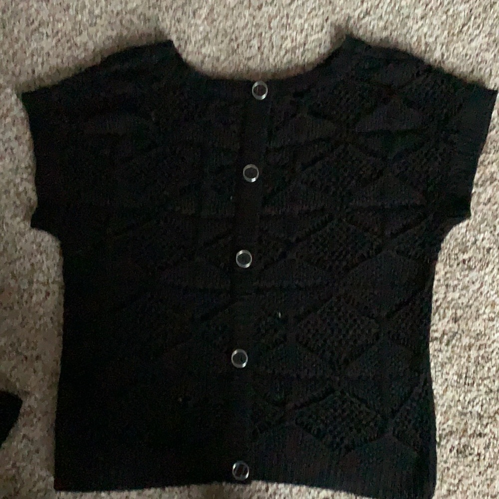 Button up sweater